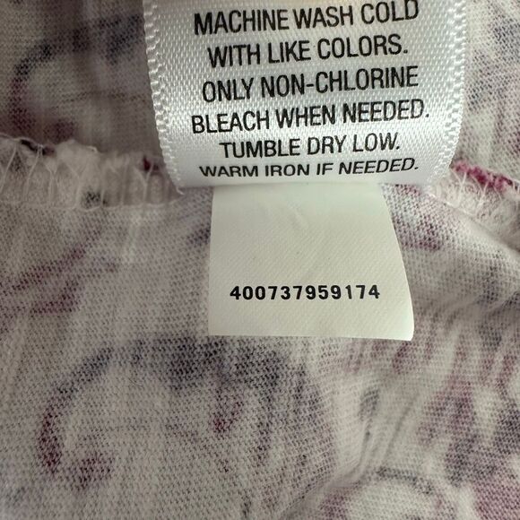 Croft & Barrow Curved Hem Top Cotton XL - Picture 7 of 7